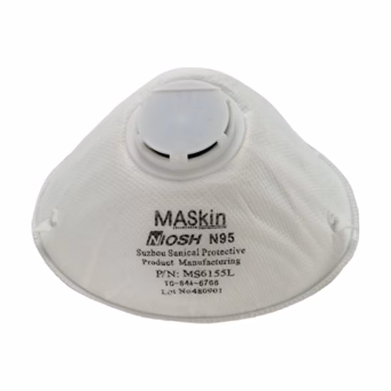 Ffp2 Cup Dust Mask with Niosh N95 Approved
