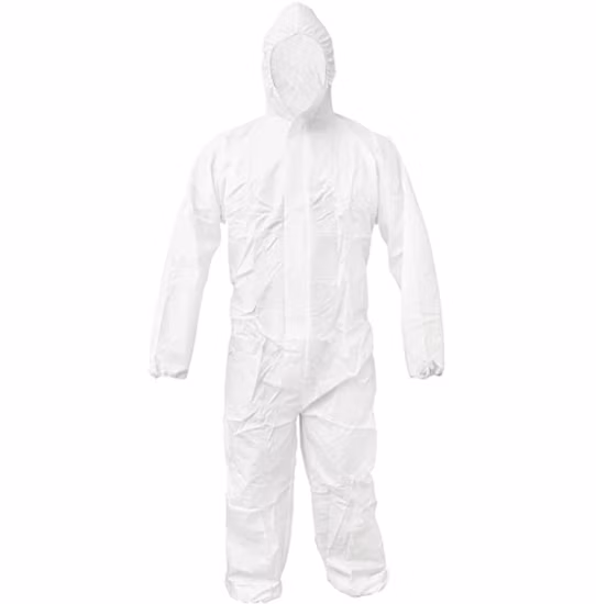 PPE-Plus White Color PP+ PE Material Protective Clothing