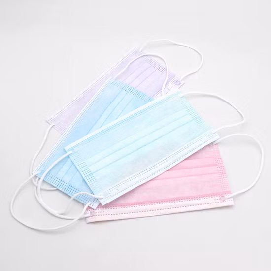 Wholesale FDA Certified ASTM Level 3 Disposable Hospital Masks Non-Woven Protective Dental Facial Dust Medical Surgical Face Mask for Hospital Use