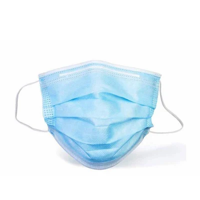 Одноразовая трехслойная плавкая спрей-салфетка, пыленепроницаемая и дышащая маска для лица.