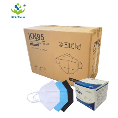 KN95 Безопасность Медицинская защита Хирургическая одноразовая маска для лица 4-слойная маска N95